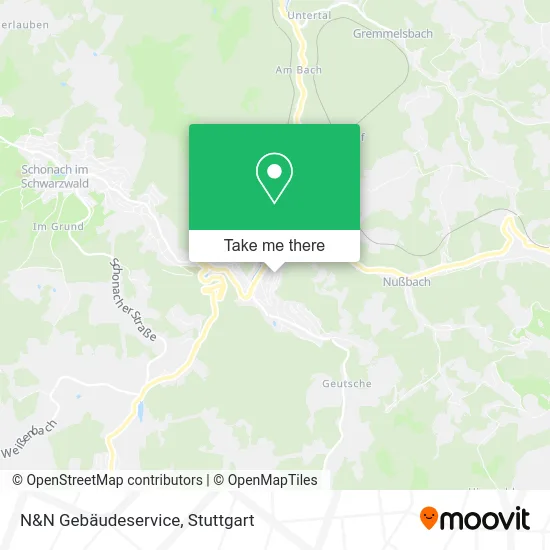 Карта N&N Gebäudeservice