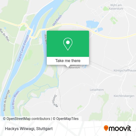 Карта Hackys Wiiwagi