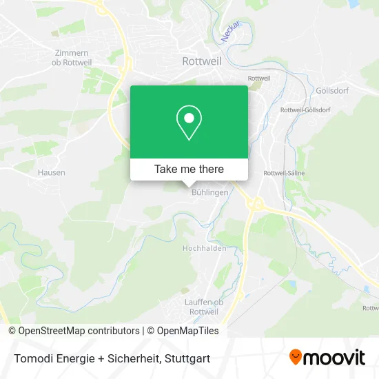 Карта Tomodi Energie + Sicherheit