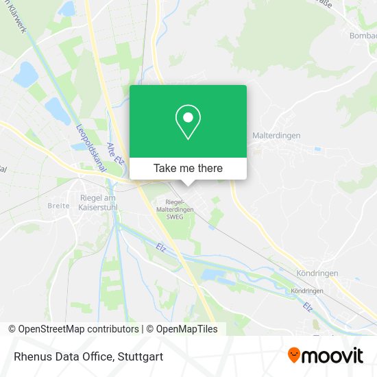 Карта Rhenus Data Office