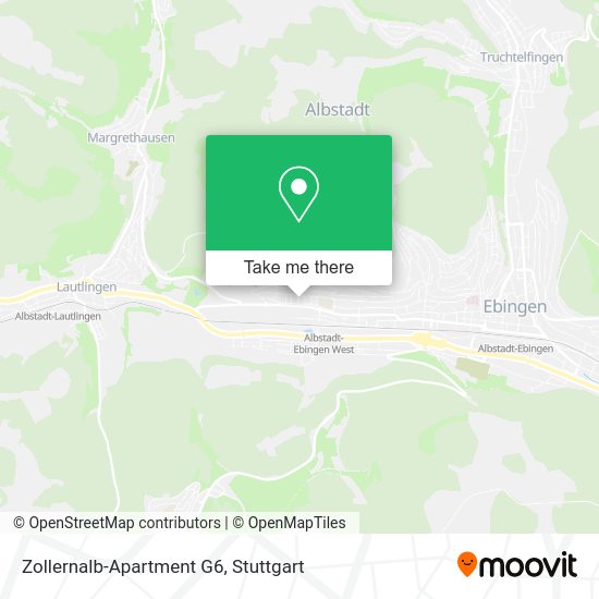 Карта Zollernalb-Apartment G6