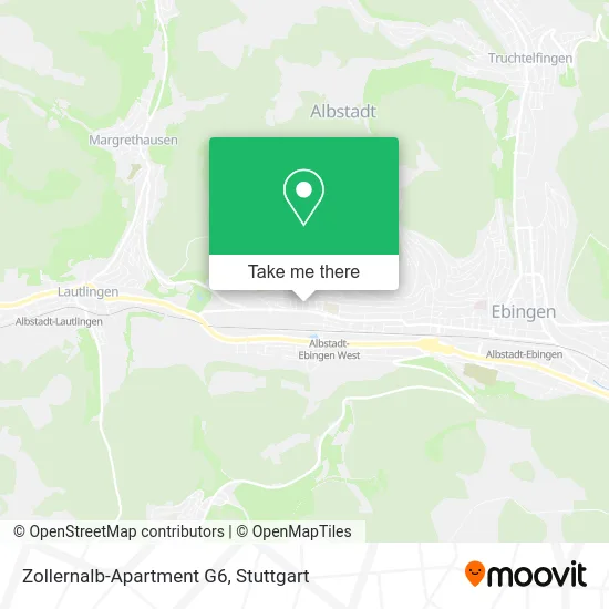 Карта Zollernalb-Apartment G6