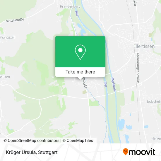 Карта Krüger Ursula