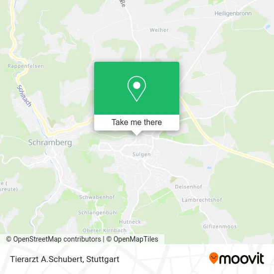 Карта Tierarzt A.Schubert