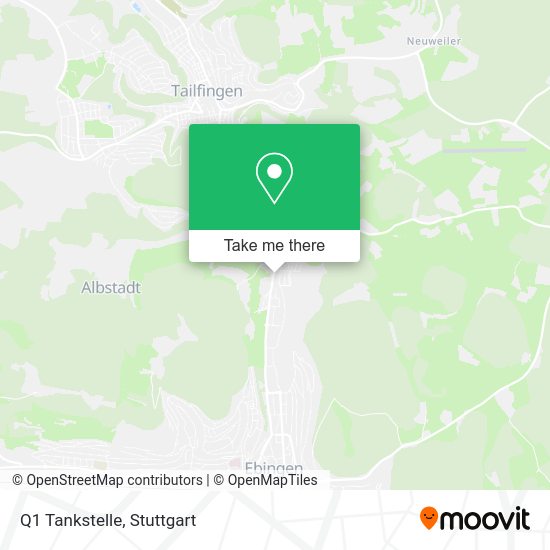 Карта Q1 Tankstelle