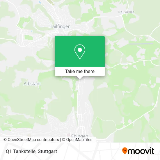 Карта Q1 Tankstelle