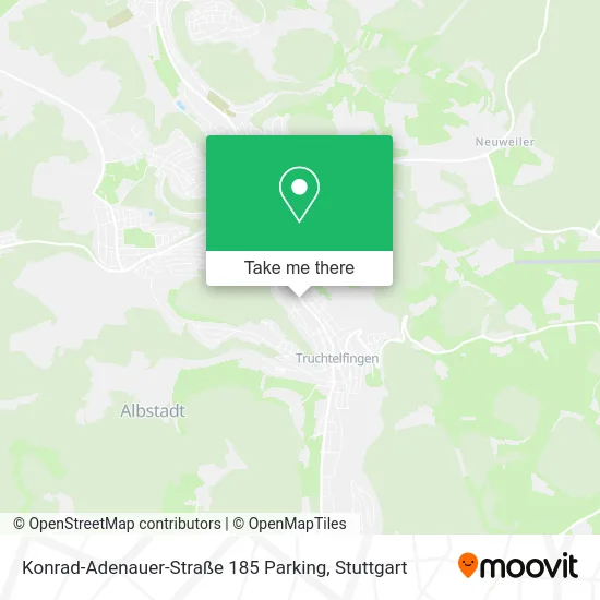 Карта Konrad-Adenauer-Straße 185 Parking