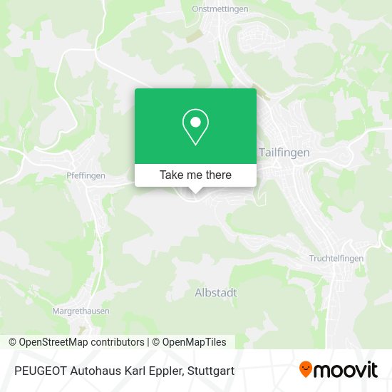 Карта PEUGEOT Autohaus Karl Eppler