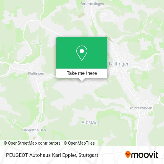 Карта PEUGEOT Autohaus Karl Eppler