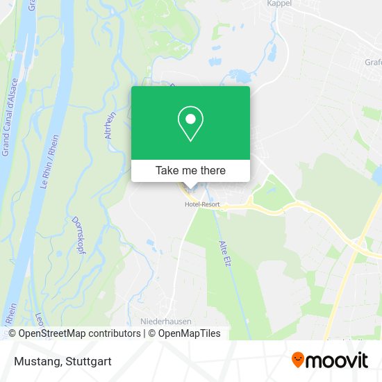 Карта Mustang