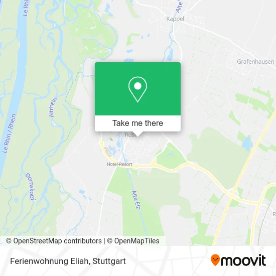 Карта Ferienwohnung Eliah