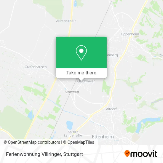 Карта Ferienwohnung Villringer