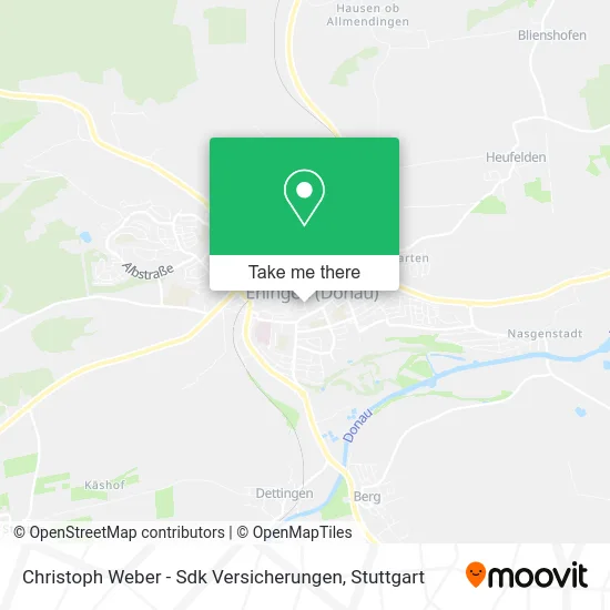 Карта Christoph Weber - Sdk Versicherungen