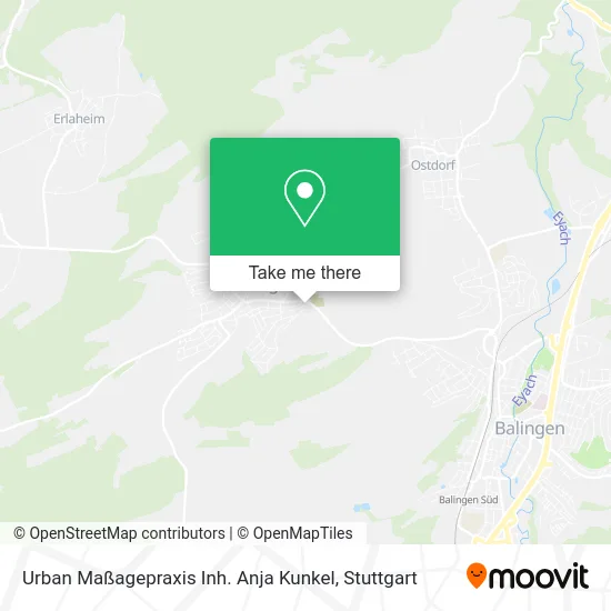 Карта Urban Maßagepraxis Inh. Anja Kunkel