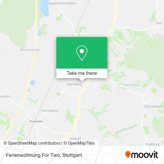 Карта Ferienwohnung For Two