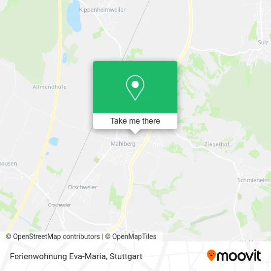 Карта Ferienwohnung Eva-Maria