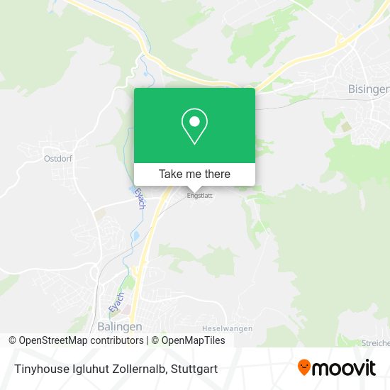 Карта Tinyhouse Igluhut Zollernalb