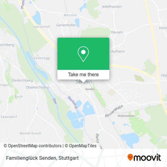 Карта Familienglück Senden