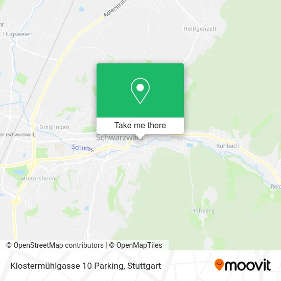 Карта Klostermühlgasse 10 Parking