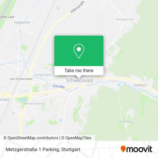 Карта Metzgerstraße 1 Parking