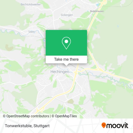 Карта Tonwerkstuble