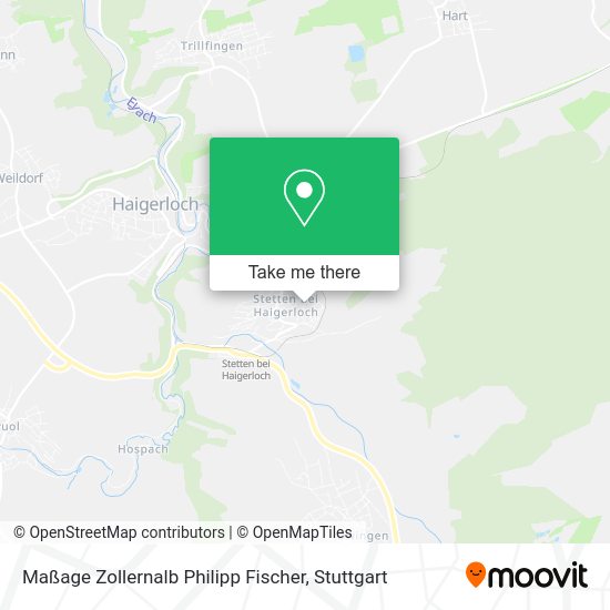 Карта Maßage Zollernalb Philipp Fischer