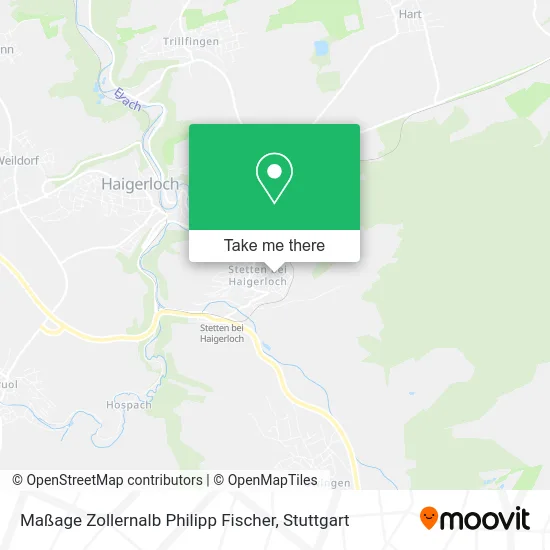 Карта Maßage Zollernalb Philipp Fischer