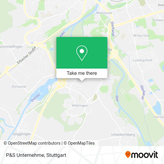 Карта P&S Unternehme