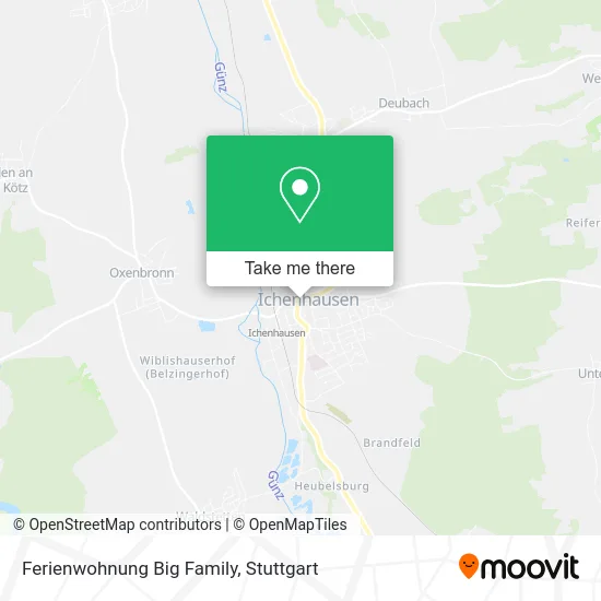 Карта Ferienwohnung Big Family