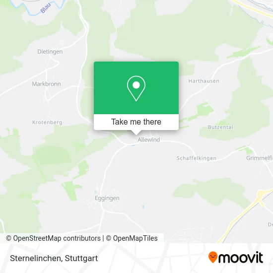 Карта Sternelinchen