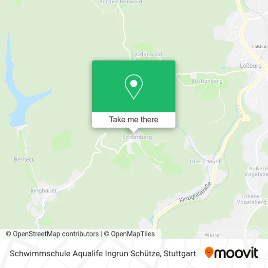 Карта Schwimmschule Aqualife Ingrun Schütze