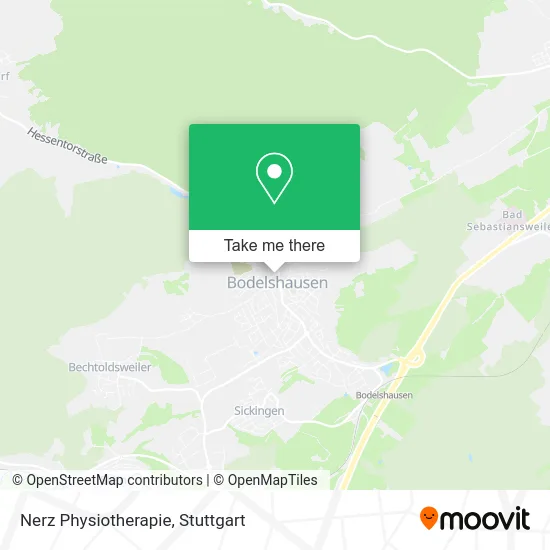 Карта Nerz Physiotherapie
