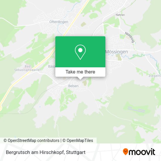 Карта Bergrutsch am Hirschkopf