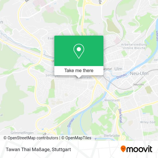 Карта Tawan Thai Maßage