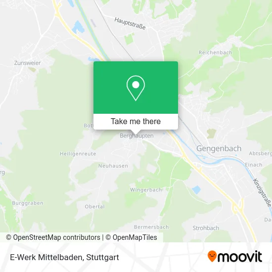 Карта E-Werk Mittelbaden