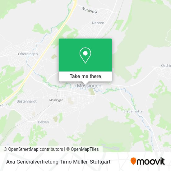 Карта Axa Generalvertretung Timo Müller