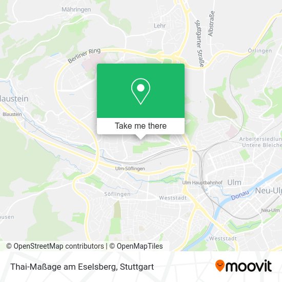 Карта Thai-Maßage am Eselsberg