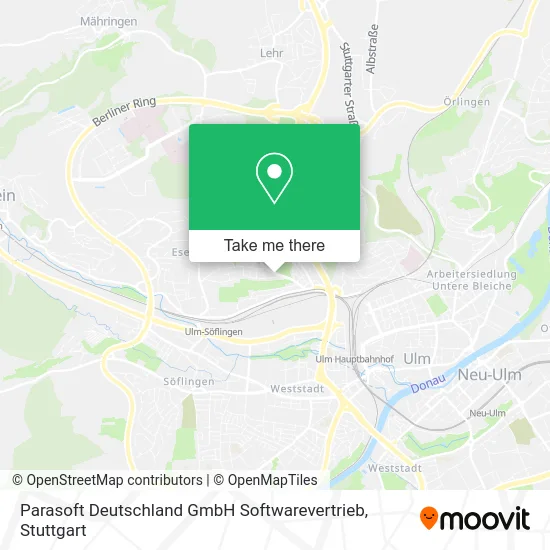 Карта Parasoft Deutschland GmbH Softwarevertrieb