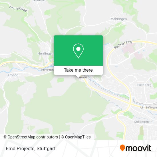 Emd Projects map