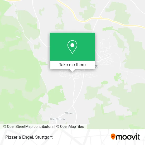 Карта Pizzeria Engel