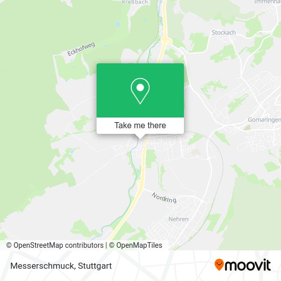 Карта Messerschmuck