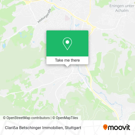 Карта Clarißa Betschinger Immobilien