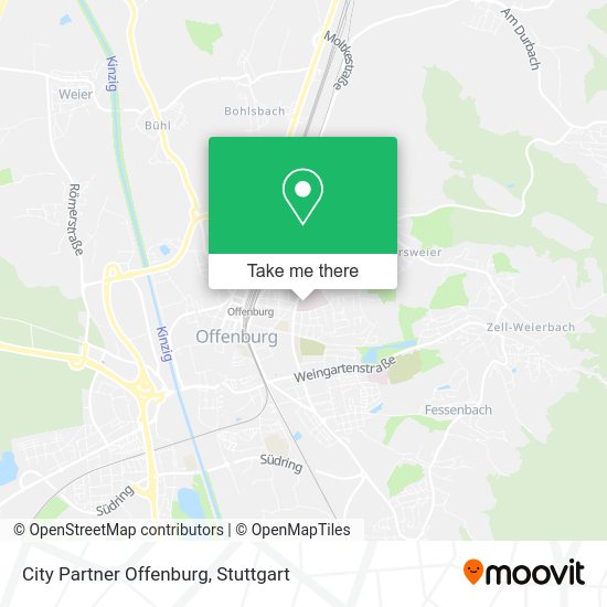 Карта City Partner Offenburg