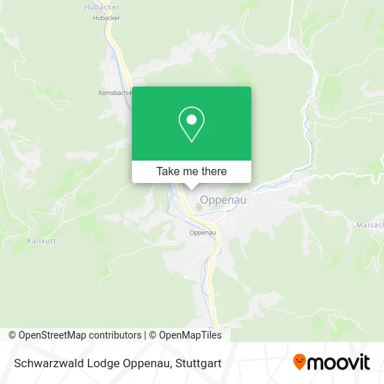 Карта Schwarzwald Lodge Oppenau