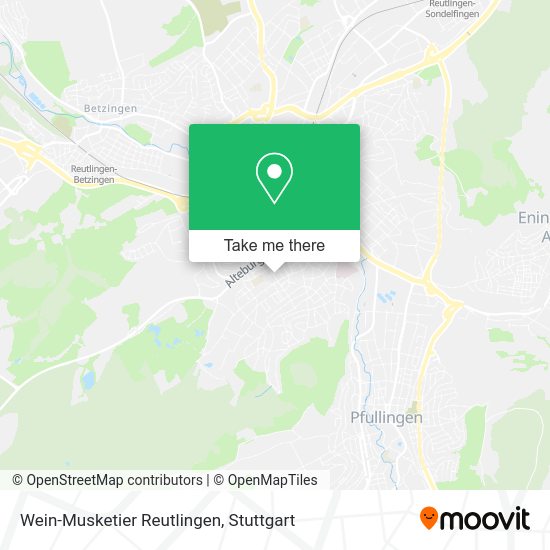 Карта Wein-Musketier Reutlingen