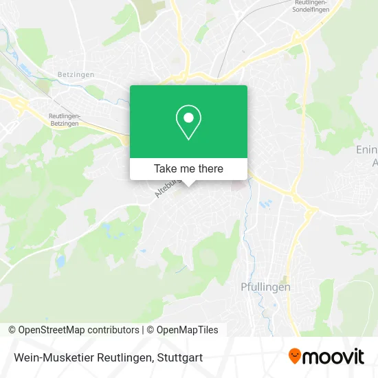 Карта Wein-Musketier Reutlingen