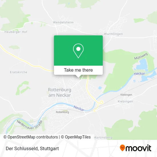 Карта Der Schlusseld