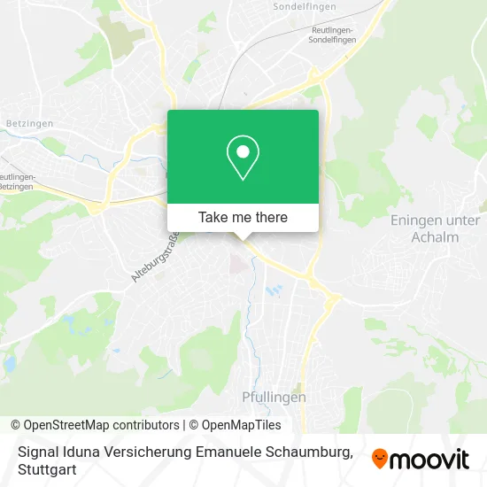 Карта Signal Iduna Versicherung Emanuele Schaumburg