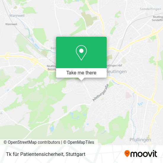Карта Tk für Patientensicherheit