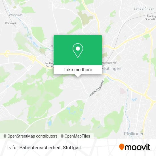 Карта Tk für Patientensicherheit